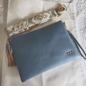 PS vegan leather crossbody bag